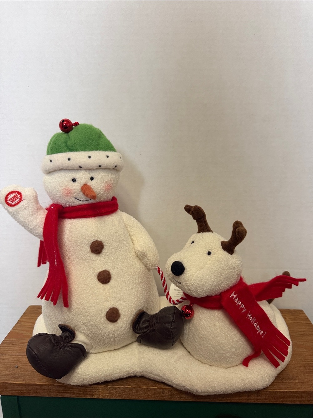 Hallmark Jingle Pals Snow What Fun Animated  Singing Snowman and Dog